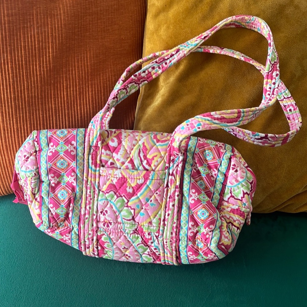 Fun Bright Pink Vera Bradley Shoulder Bag